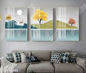 Tranh treo tường trang trí phong cảnh nghệ thuật