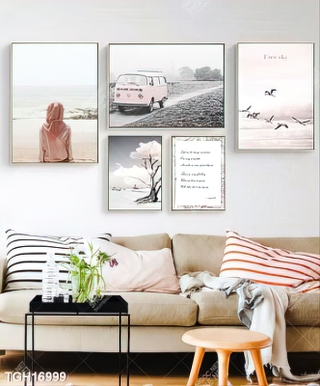 Tranh treo tường ghép bộ hiện đại và đẹp