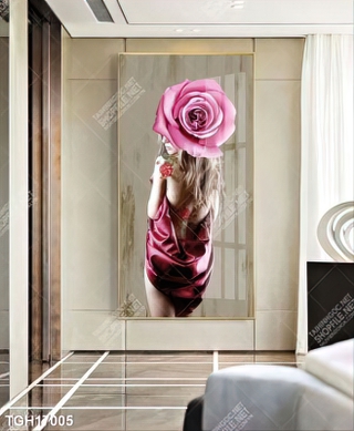 Tranh decor nghệ thuật đẹp