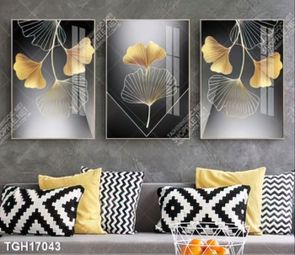 Tranh decor phong cách nội thất tối giản