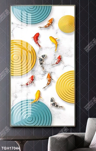 Tranh treo tường 3D đẹp cho phòng khách hiện đại