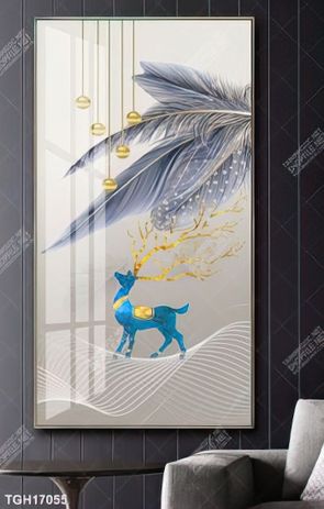 Tranh ghép tráng gương treo trang trí tường