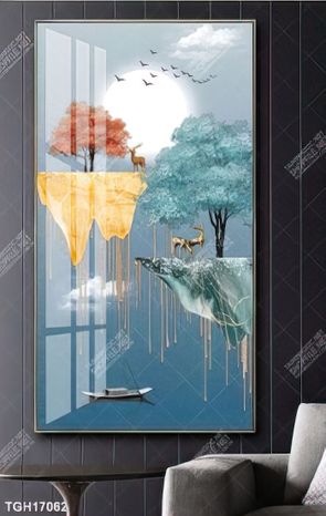Tranh decor nghệ thuật đẹp