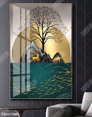 Tranh decor 3D trang trí độc đáo