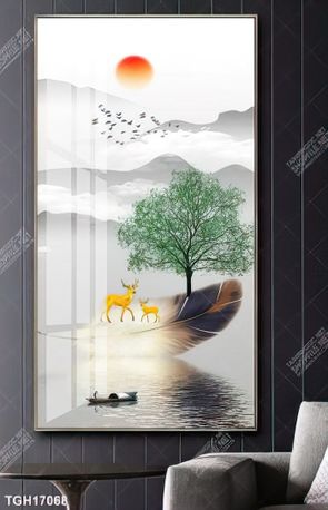 Tranh decor 3D nghệ thuật