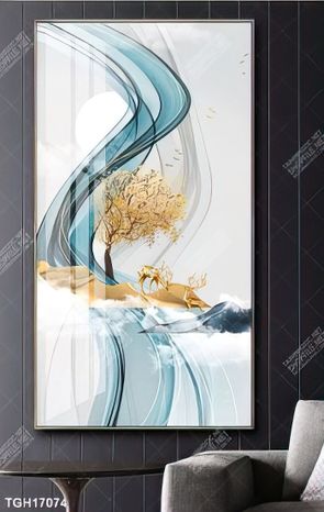 Tranh treo tường phòng khách mẫu mới nhất