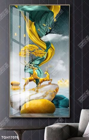 Tranh treo tường trang trí phong cảnh nghệ thuật