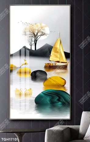 Tranh decor 3D trang trí độc đáo