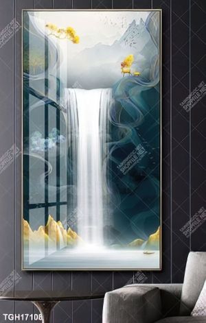 Tranh ghép theo bộ trang trí tường nhà độc đáo