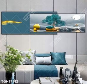 Tranh treo tường ghép bộ nhiều tấm đẹp hiện đại