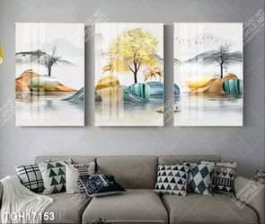 Tranh treo tường ghép bộ hiện đại và đẹp