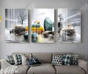 Tranh treo tường 3D đẹp cho phòng khách hiện đại