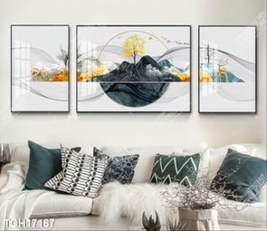 Tranh ghép tráng gương treo trang trí tường