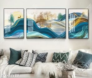 Tranh ghép nghệ thuật trang trí tường nhà