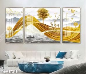 Tranh decor 3D trang trí độc đáo