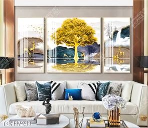 Tranh decor phong cách nội thất tối giản
