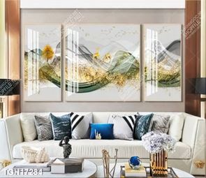 Tranh treo tường phòng khách đẹp, sang trọng và hiện đại
