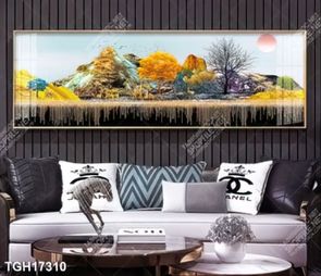 Tranh treo tường 3D đẹp cho phòng khách hiện đại