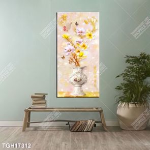 Tranh canvas decor phòng khách đẹp hiện đại