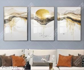 Tranh ghép 3d in vải canvas