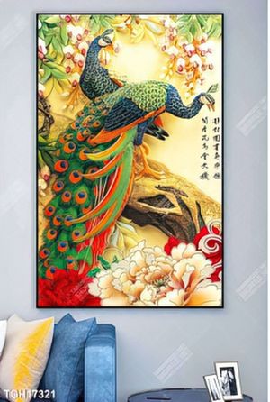 Tranh ghép tráng gương treo trang trí tường