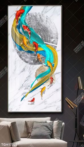 Tranh decor nghệ thuật đẹp