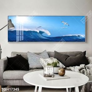 Tranh canvas decor phòng khách đẹp hiện đại