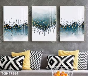 Tranh decor phong cách nội thất tối giản