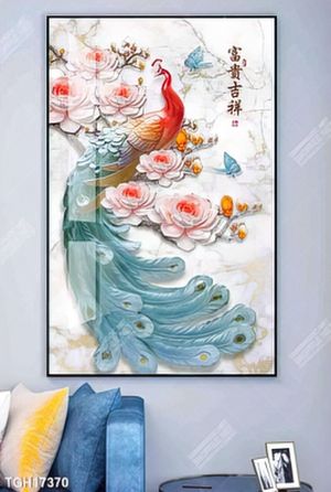 Tranh decor 3D trang trí độc đáo