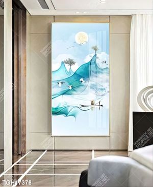 Tranh treo tường ghép bộ nhiều tấm đẹp hiện đại