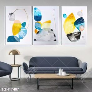 Tranh decor phong cách nội thất tối giản