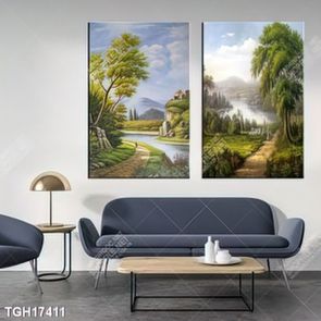 Tranh decor nghệ thuật đẹp