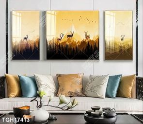 Tranh decor 3D trang trí độc đáo
