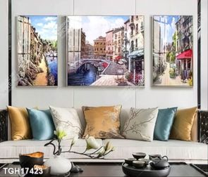 Tranh treo tường ghép bộ hiện đại và đẹp