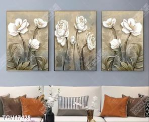 Tranh canvas decor phòng khách đẹp hiện đại