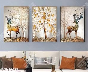 Tranh decor nghệ thuật đẹp