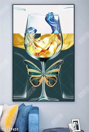 Tranh decor 3D trang trí độc đáo