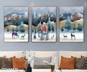 Tranh decor 3D nghệ thuật