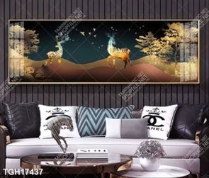 Tranh ghép tráng gương treo trang trí tường