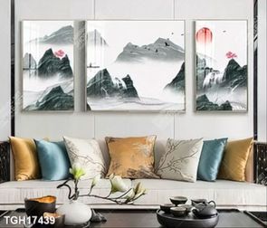 Tranh treo tường ghép bộ nhiều tấm đẹp hiện đại