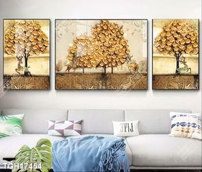 Tranh treo tường ghép bộ nhiều tấm đẹp hiện đại