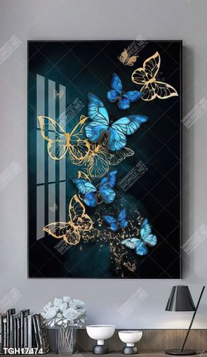 Tranh decor 3D trang trí độc đáo