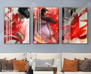 Tranh treo phòng khách đẹp ghép bộ
