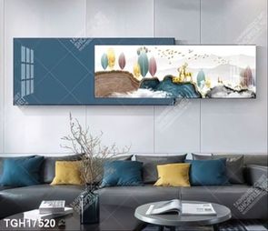 Tranh treo tường trang trí phong cảnh nghệ thuật