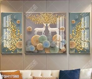 Tranh treo tường phòng khách đẹp, sang trọng và hiện đại