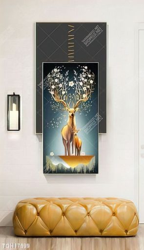 Tranh decor 3D nghệ thuật