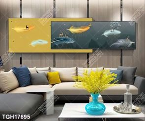 Tranh decor nghệ thuật đẹp