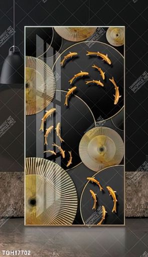 Tranh ghép 3d in vải canvas