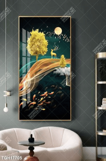 Tranh treo tường ghép bộ nhiều tấm đẹp hiện đại