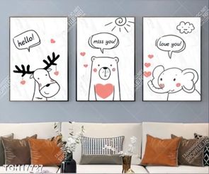Tranh treo tường ghép bộ nhiều tấm đẹp hiện đại